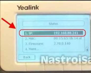 Setting up a Yealink SIP phone for Rostelecom cloud PBX